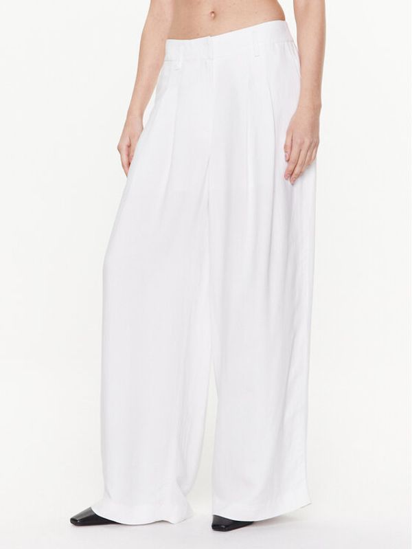 Birgitte Herskind Birgitte Herskind Текстилни панталони Lotus 4729840 Бял Regular Fit