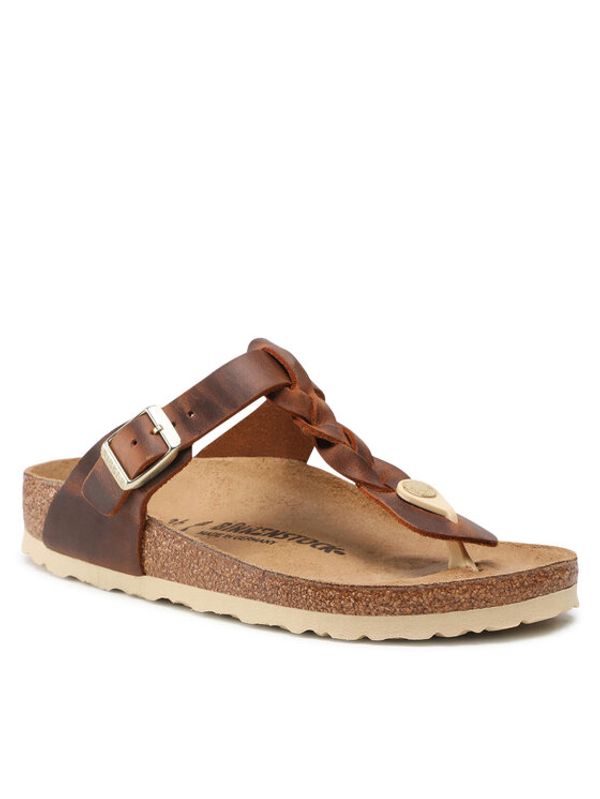 Birkenstock Birkenstock Джапанки Gizeh Braided 1021336 Кафяв