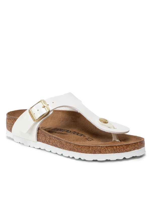 Birkenstock Birkenstock Джапанки Gizeh Bs 1005300 Бял