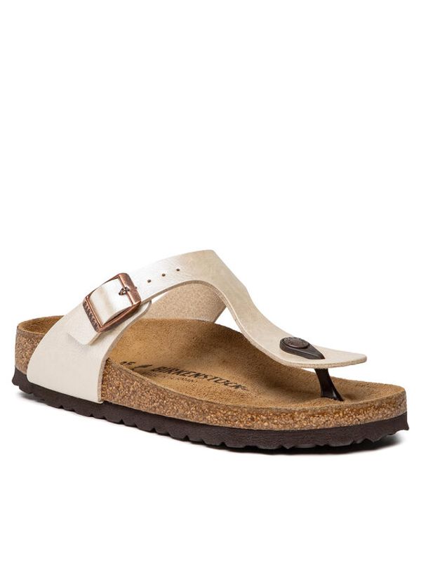 Birkenstock Birkenstock Джапанки Gizeh Bs 943873 Бял
