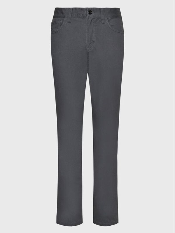 Black Diamond Black Diamond Дънки Font AP751103 Сив Slim Fit