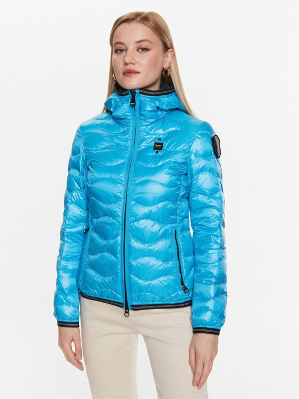 Blauer Blauer Преходно яке Aria 23SBLDC03010 Син Regular Fit