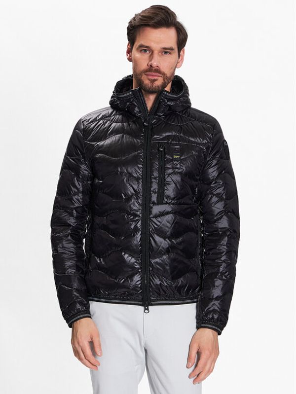 Blauer Blauer Преходно яке Hudson 23SBLUC03033 Черен Regular Fit