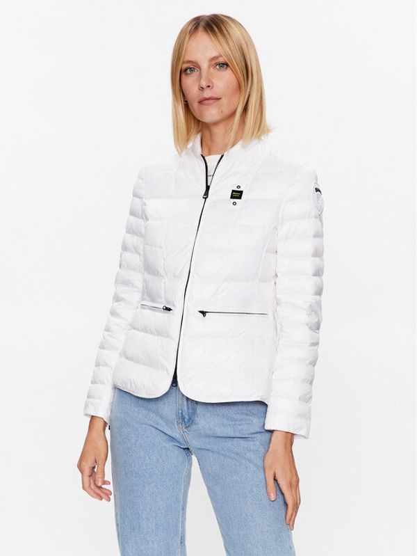 Blauer Blauer Преходно яке Mia 23SBLDC02023 Бял Regular Fit
