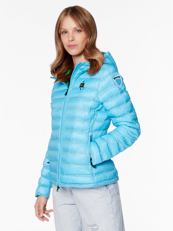 Blauer Blauer Преходно яке Sophia 23SBLDC02013 Син Regular Fit