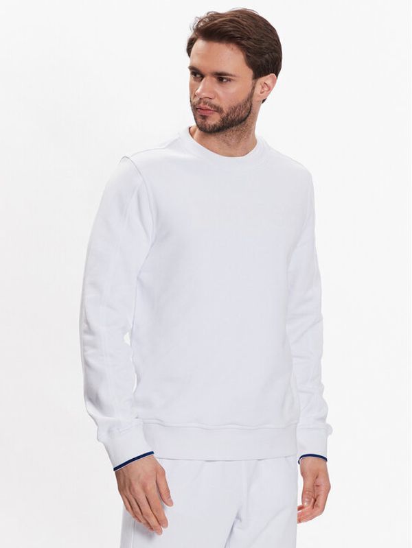 Blauer Blauer Суитшърт 23SBLUF03084 005662 Бял Regular Fit