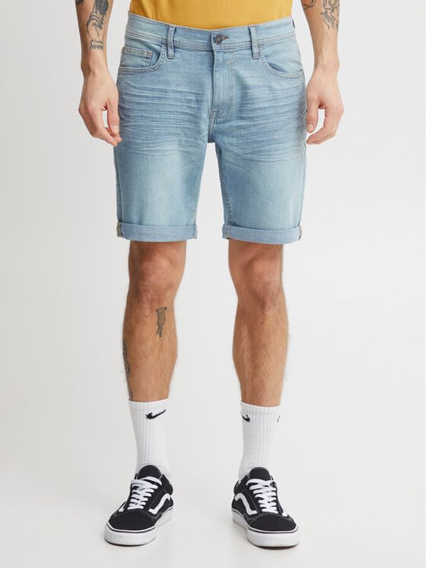 Blend Blend Дънкови шорти 20715206 Син Regular Fit
