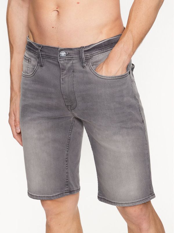 Blend Blend Дънкови шорти 20715422 Сив Regular Fit