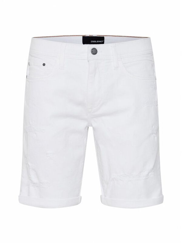 Blend Blend Дънкови шорти 20715429 Бял Slim Fit