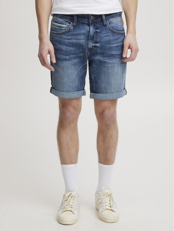 Blend Blend Дънкови шорти 20715430 Син Regular Fit