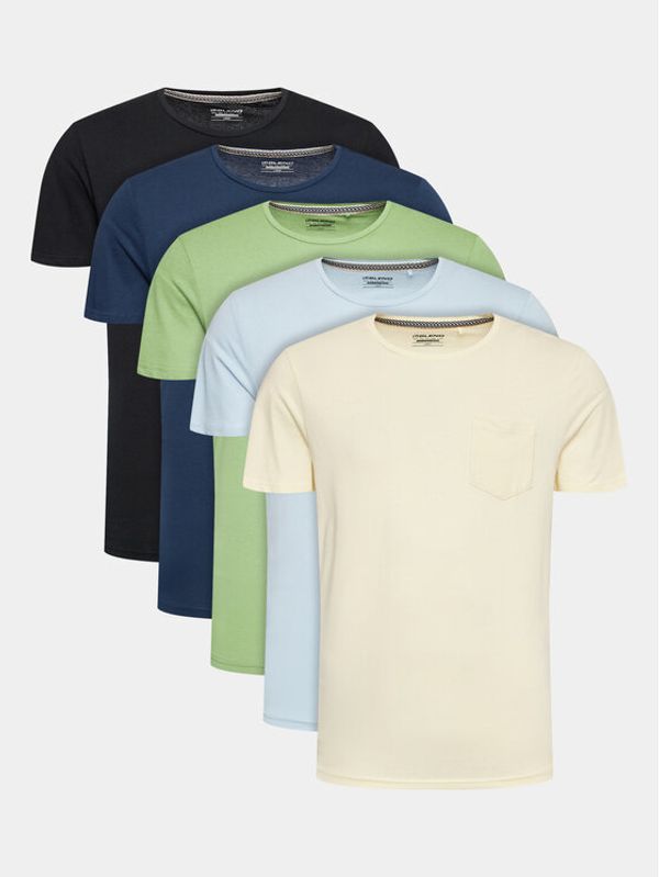 Blend Blend Комплект 5 тишърти 20715606 Цветен Regular Fit