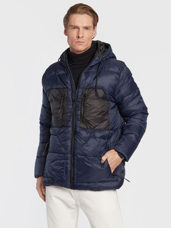 Blend Blend Пухено яке Outwear 20714841 Тъмносин Regular Fit