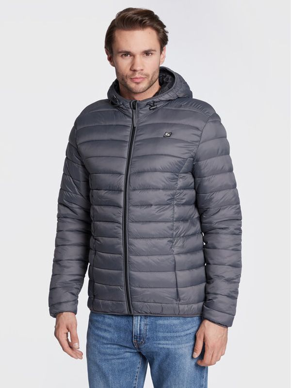 Blend Blend Пухено яке Romsey 20712462 Сив Regular Fit