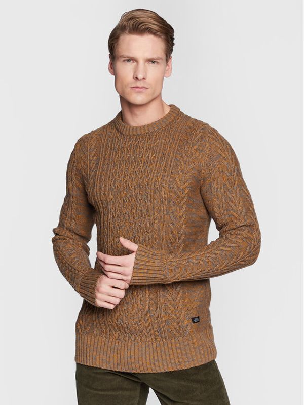 Blend Blend Пуловер 20714632 Жълт Regular Fit