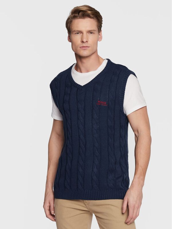 Blend Blend Пуловер 20714633 Тъмносин Regular Fit