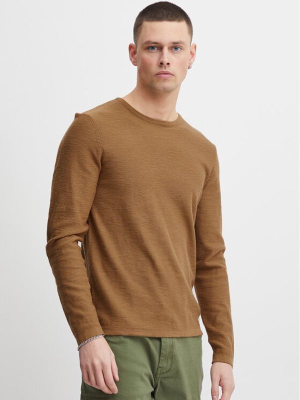 Blend Blend Пуловер 20715134 Бежов Slim Fit