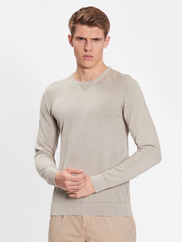 Blend Blend Пуловер 20715135 Бежов Regular Fit