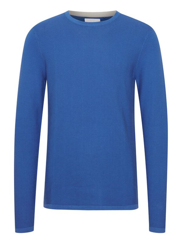 Blend Blend Пуловер 20715139 Син Slim Fit