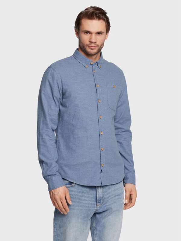 Blend Blend Риза 20714318 Син Regular Fit