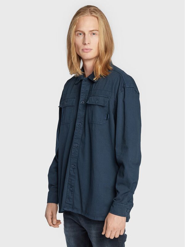 Blend Blend Риза 20714334 Тъмносин Regular Fit