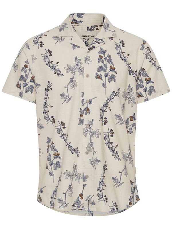 Blend Blend Риза 20715154 Екрю Regular Fit