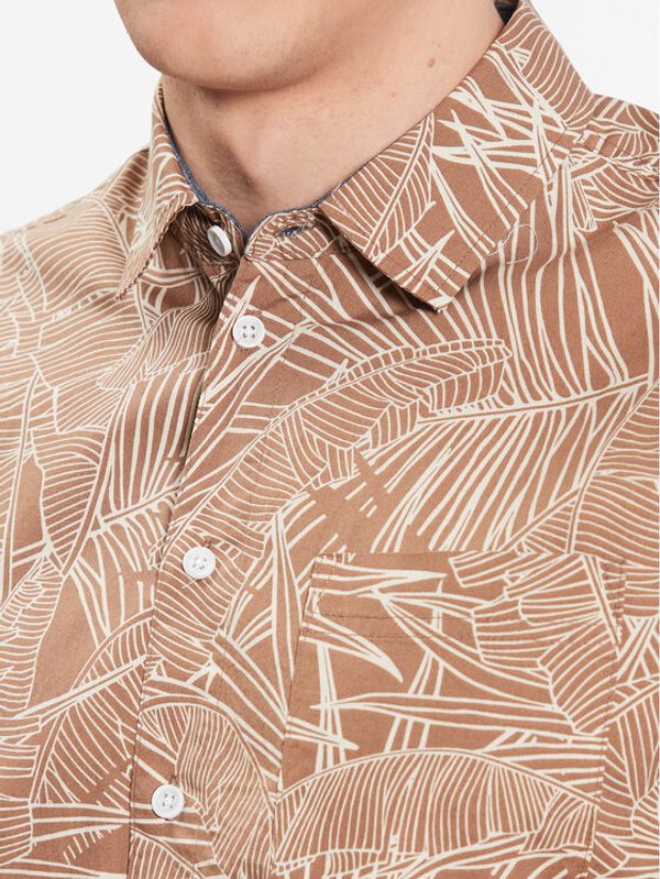 Blend Blend Риза 20715455 Кафяв Regular Fit