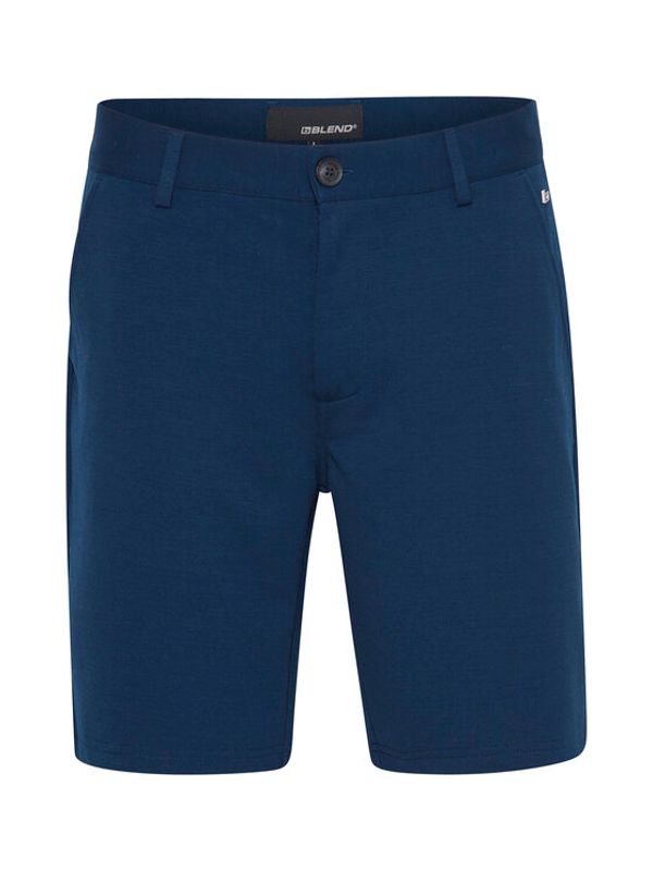Blend Blend Шорти от плат 20715216 Тъмносин Regular Fit