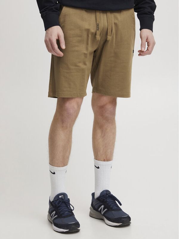 Blend Blend Спортни шорти 20715481 Кафяв Regular Fit