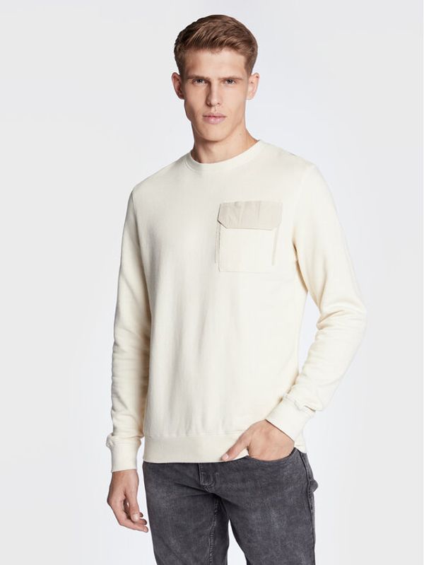 Blend Blend Суитшърт 20714268 Бежов Regular Fit