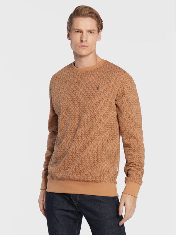 Blend Blend Суитшърт 20714312 Кафяв Regular Fit