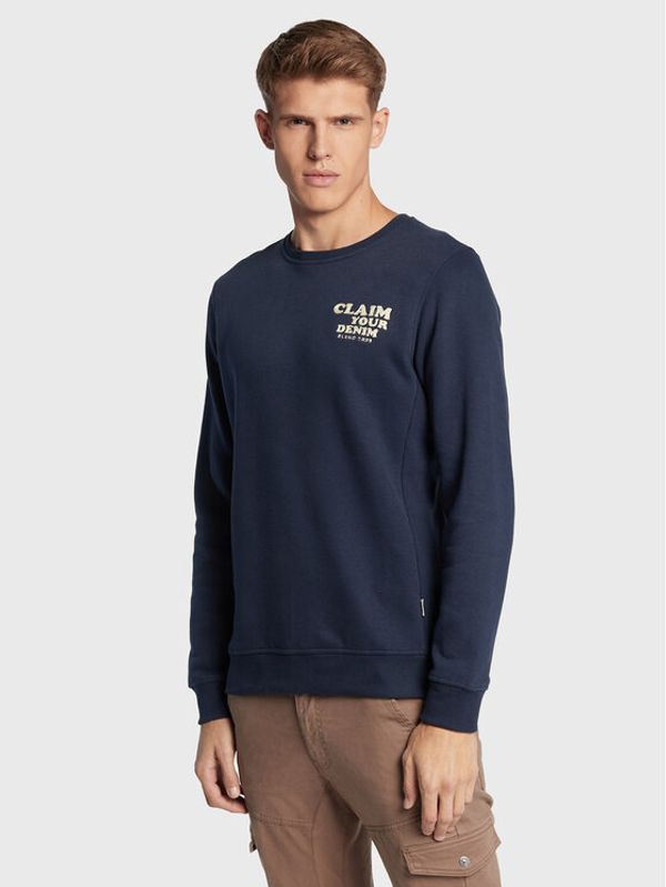 Blend Blend Суитшърт 20714574 Тъмносин Regular Fit
