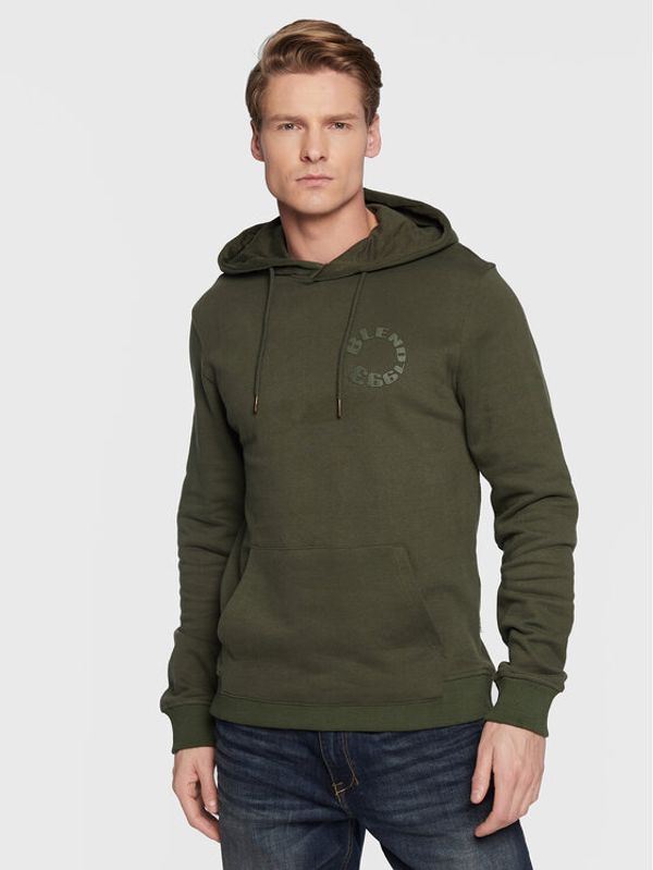 Blend Blend Суитшърт 20714584 Зелен Regular Fit