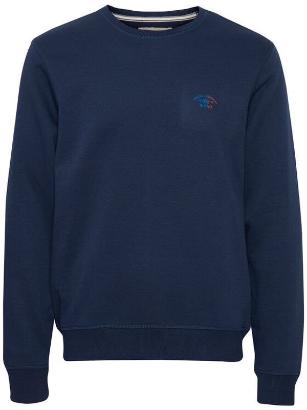 Blend Blend Суитшърт 20715058 Тъмносин Regular Fit