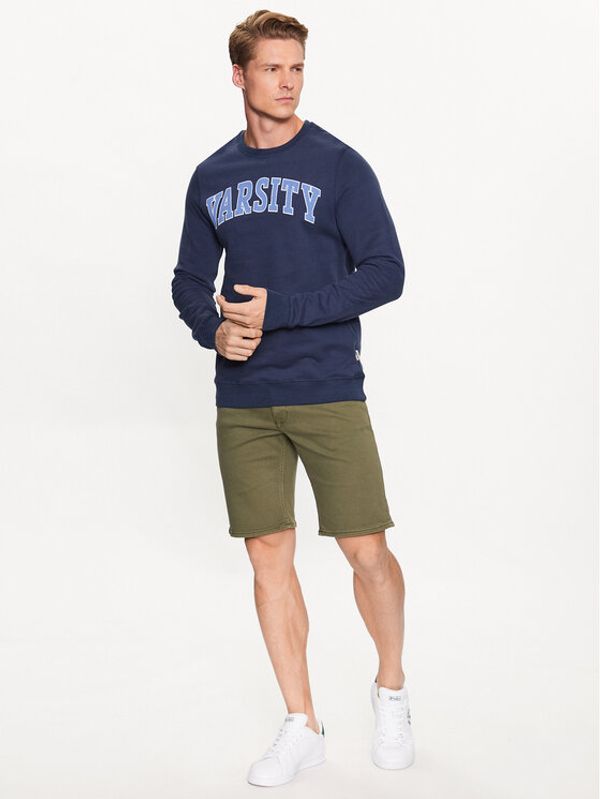 Blend Blend Суитшърт 20715072 Тъмносин Regular Fit