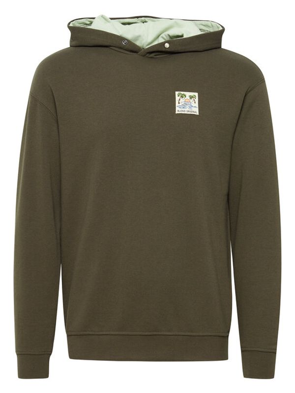 Blend Blend Суитшърт 20715351 Зелен Regular Fit