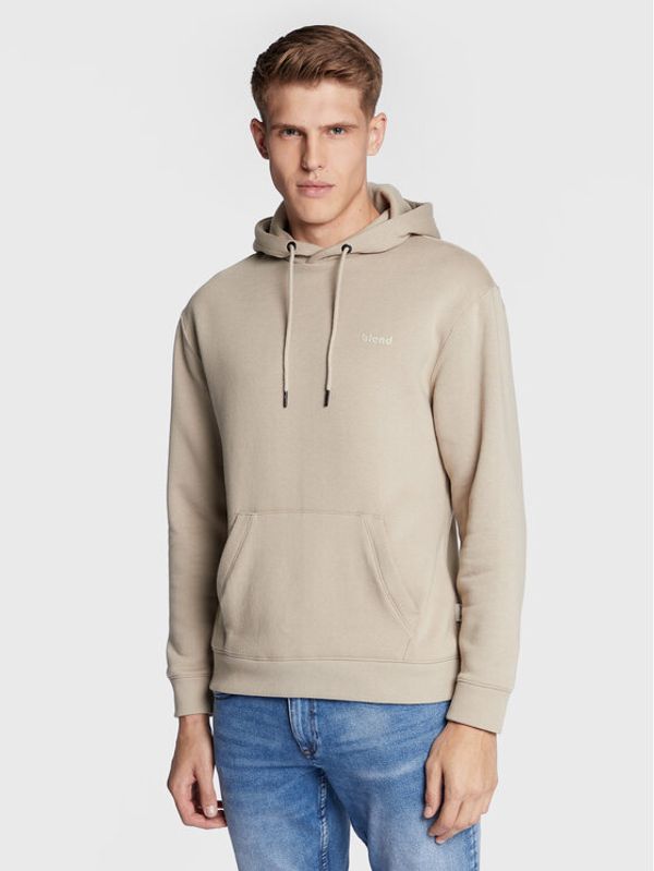 Blend Blend Суитшърт Downton 20712536 Бежов Regular Fit