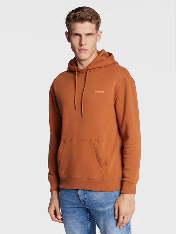 Blend Blend Суитшърт Downton 20712536 Кафяв Regular Fit