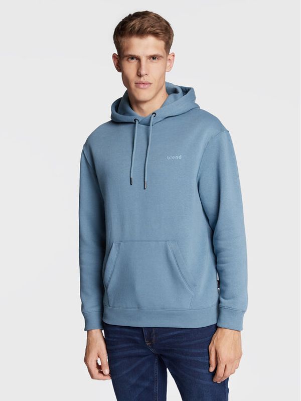 Blend Blend Суитшърт Downton 20712536 Син Regular Fit