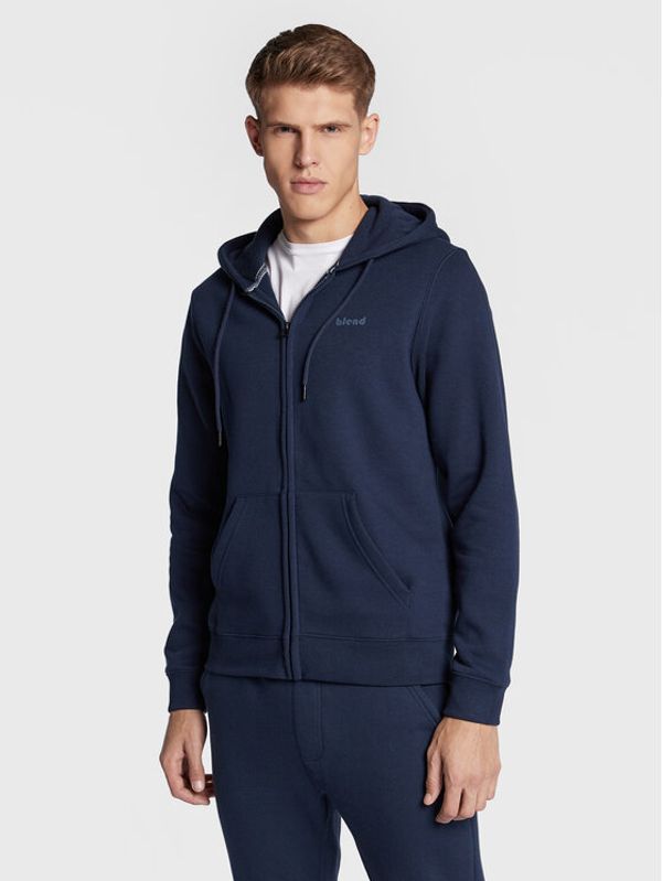 Blend Blend Суитшърт Downton 20714494 Тъмносин Regular Fit