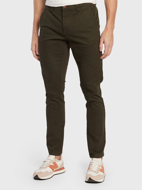 Blend Blend Текстилни панталони Multiflex 20714235 Зелен Regular Fit