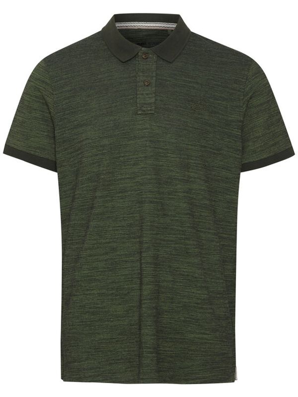 Blend Blend Тениска с яка и копчета 20715186 Зелен Regular Fit