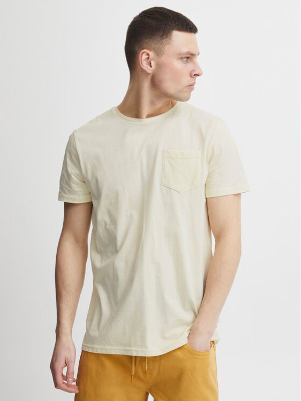 Blend Blend Тишърт 20715011 Екрю Regular Fit