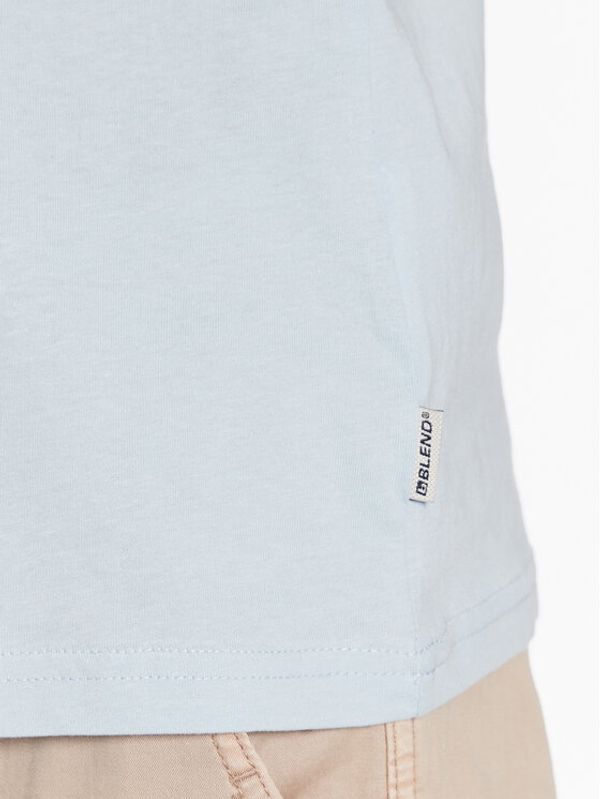 Blend Blend Тишърт 20715011 Син Regular Fit