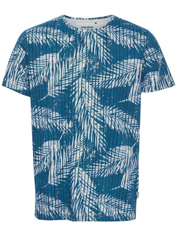 Blend Blend Тишърт 20715016 Син Regular Fit