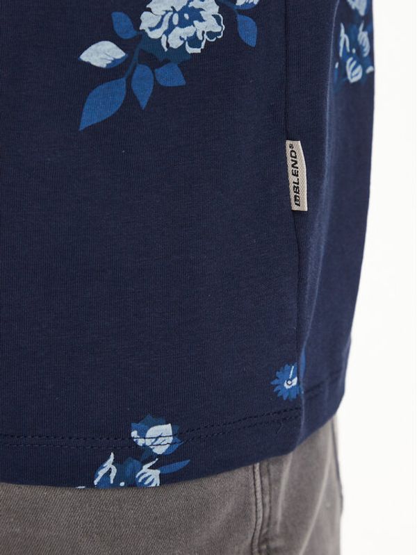 Blend Blend Тишърт 20715026 Тъмносин Regular Fit