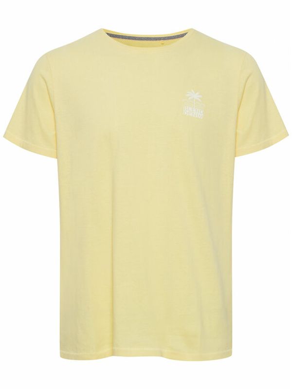 Blend Blend Тишърт 20715313 Жълт Regular Fit