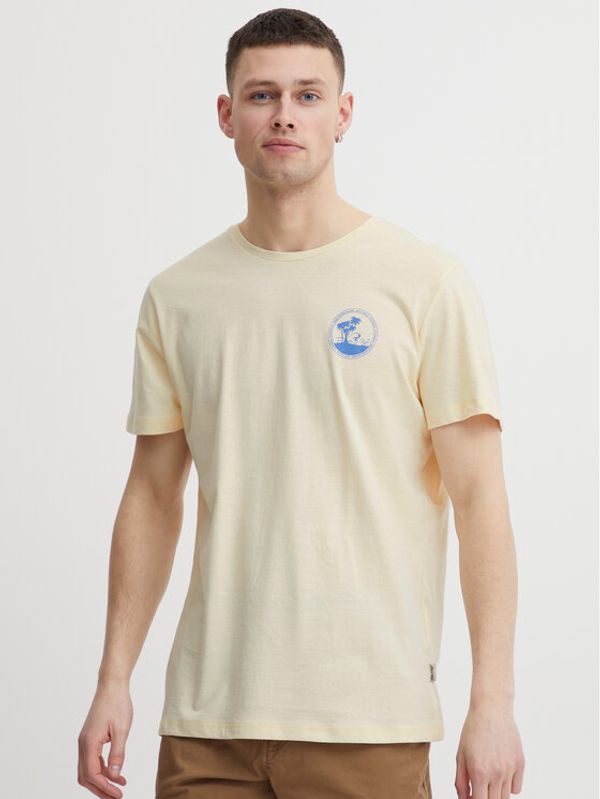 Blend Blend Тишърт 20715320 Екрю Regular Fit