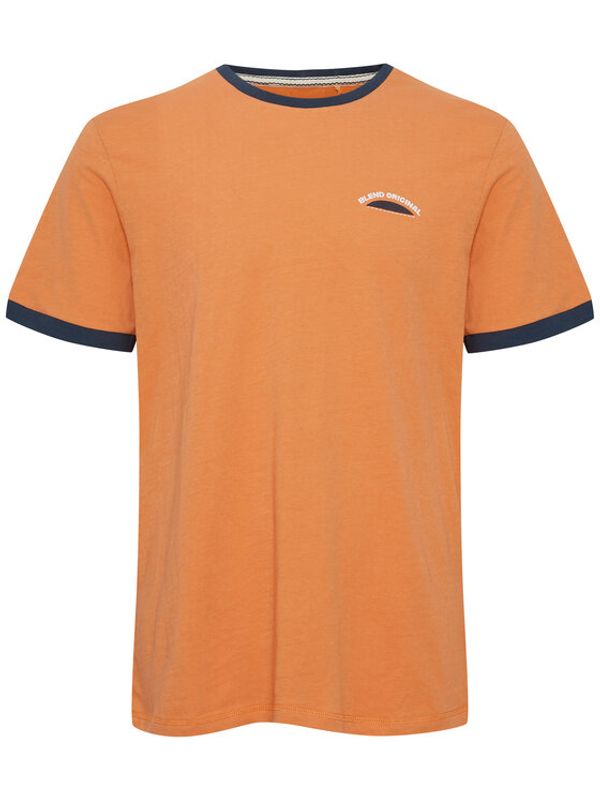 Blend Blend Тишърт 20715329 Оранжев Regular Fit
