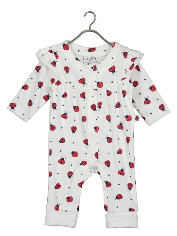 Blue Seven Blue Seven Бебешки гащеризон без стъпала 432078 Бял