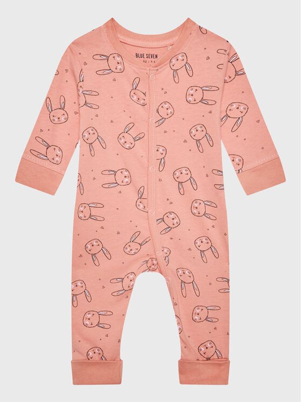 Blue Seven Blue Seven Бебешки гащеризон без стъпала 483032 Розов Regular Fit